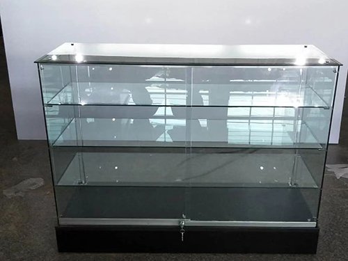 tempered glass showcase