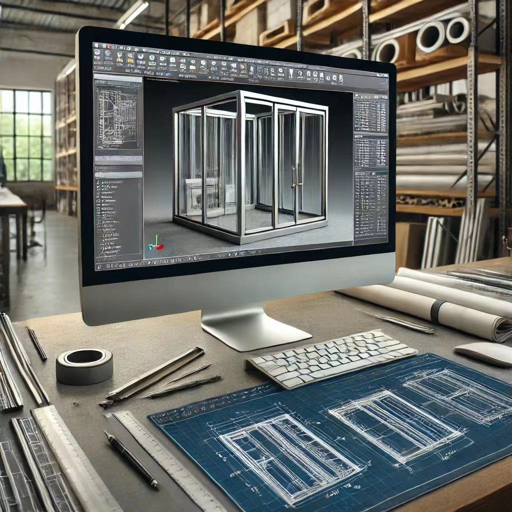 image of the design process using autocad 1