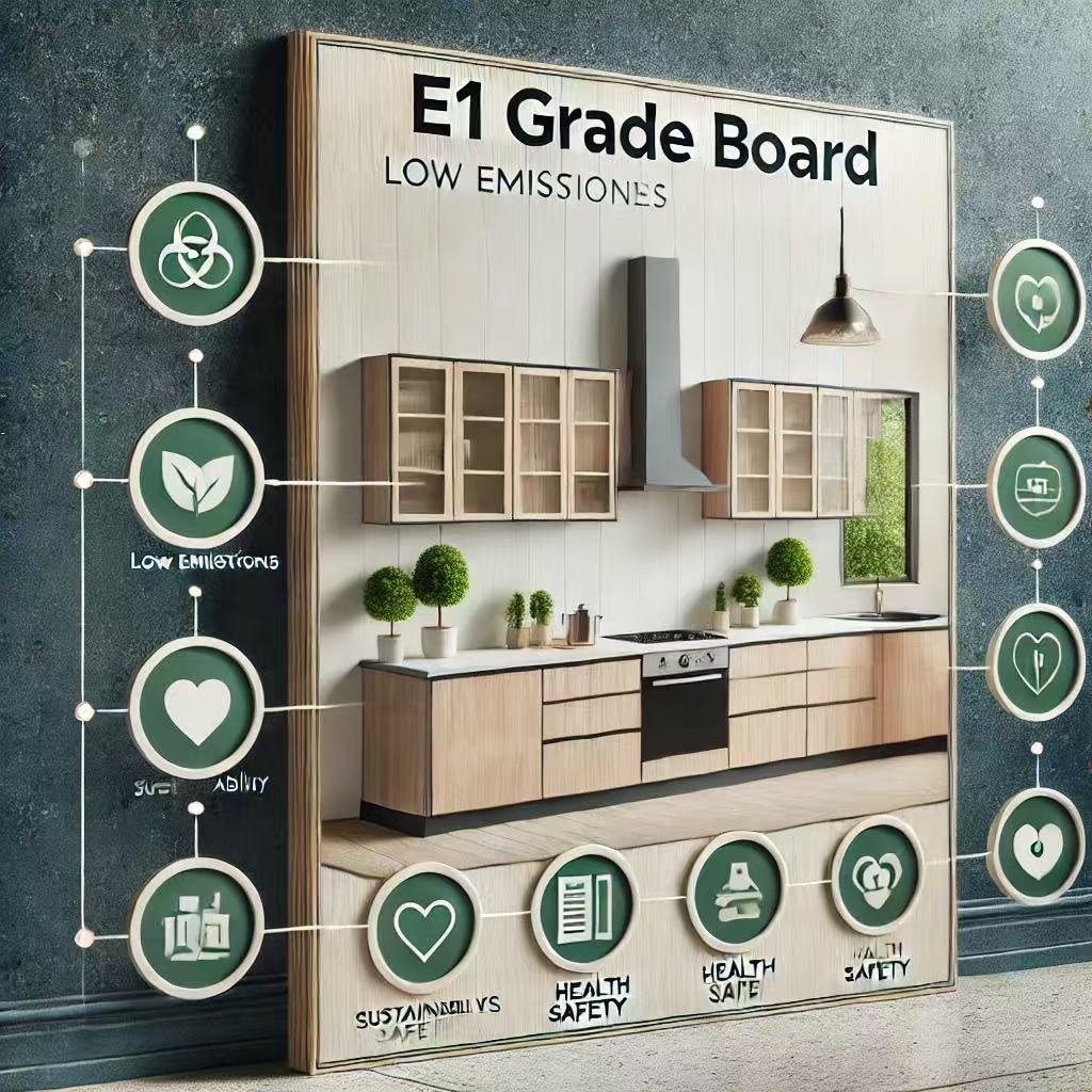 eco friendly e1 grade board used in cabinets