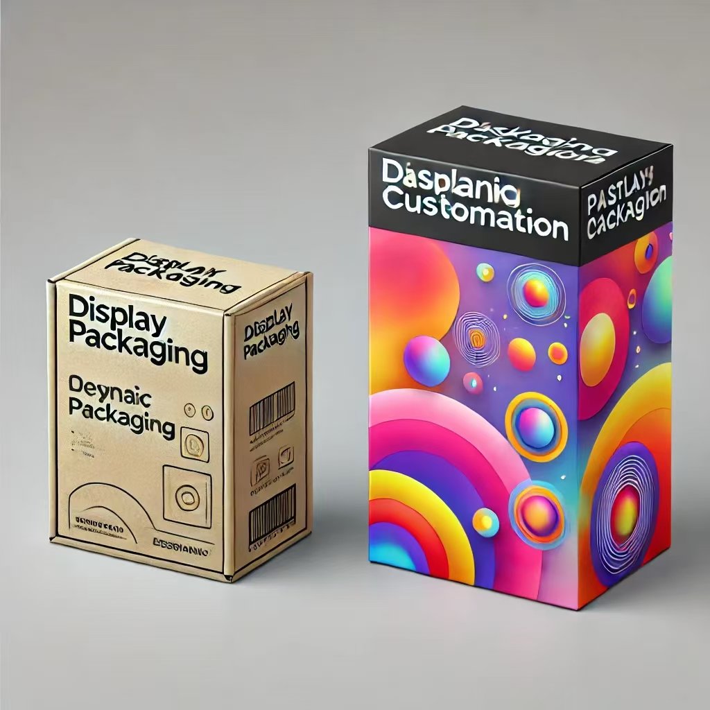 customization example of display packaging boxes