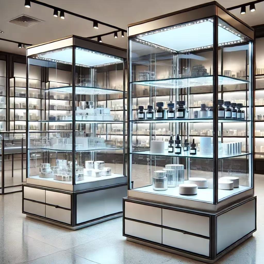 dispensary display cases 2