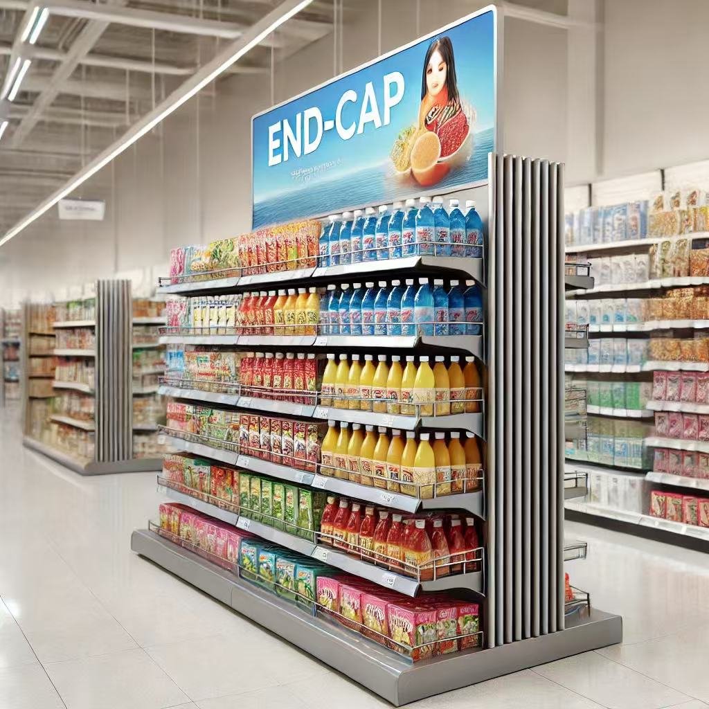 end cap gondola shelving