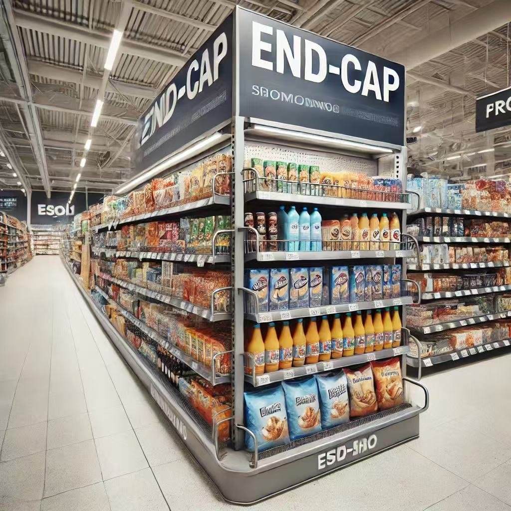 end cap gondola shelving 2