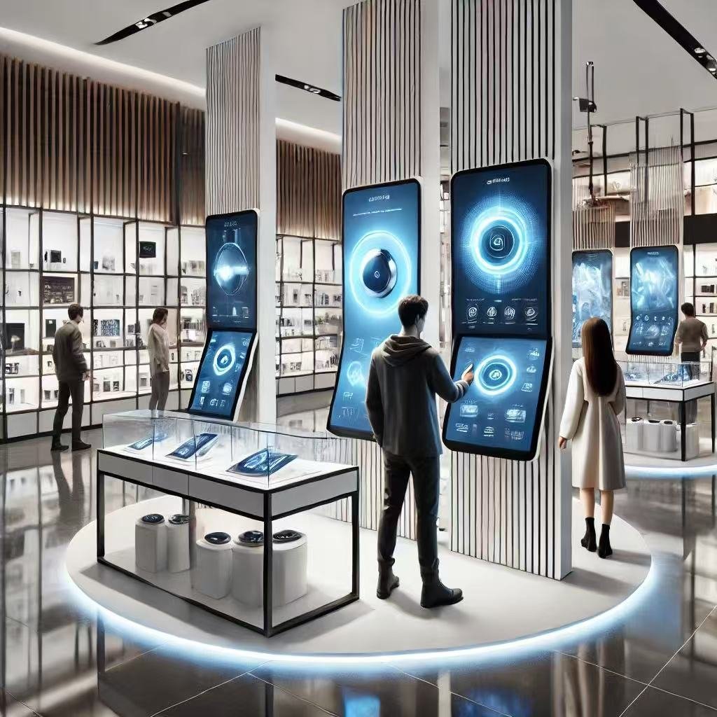 interactive displays in retail stores