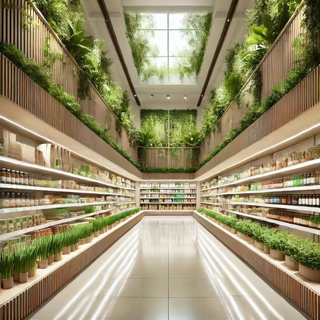 supermarket aisle designs