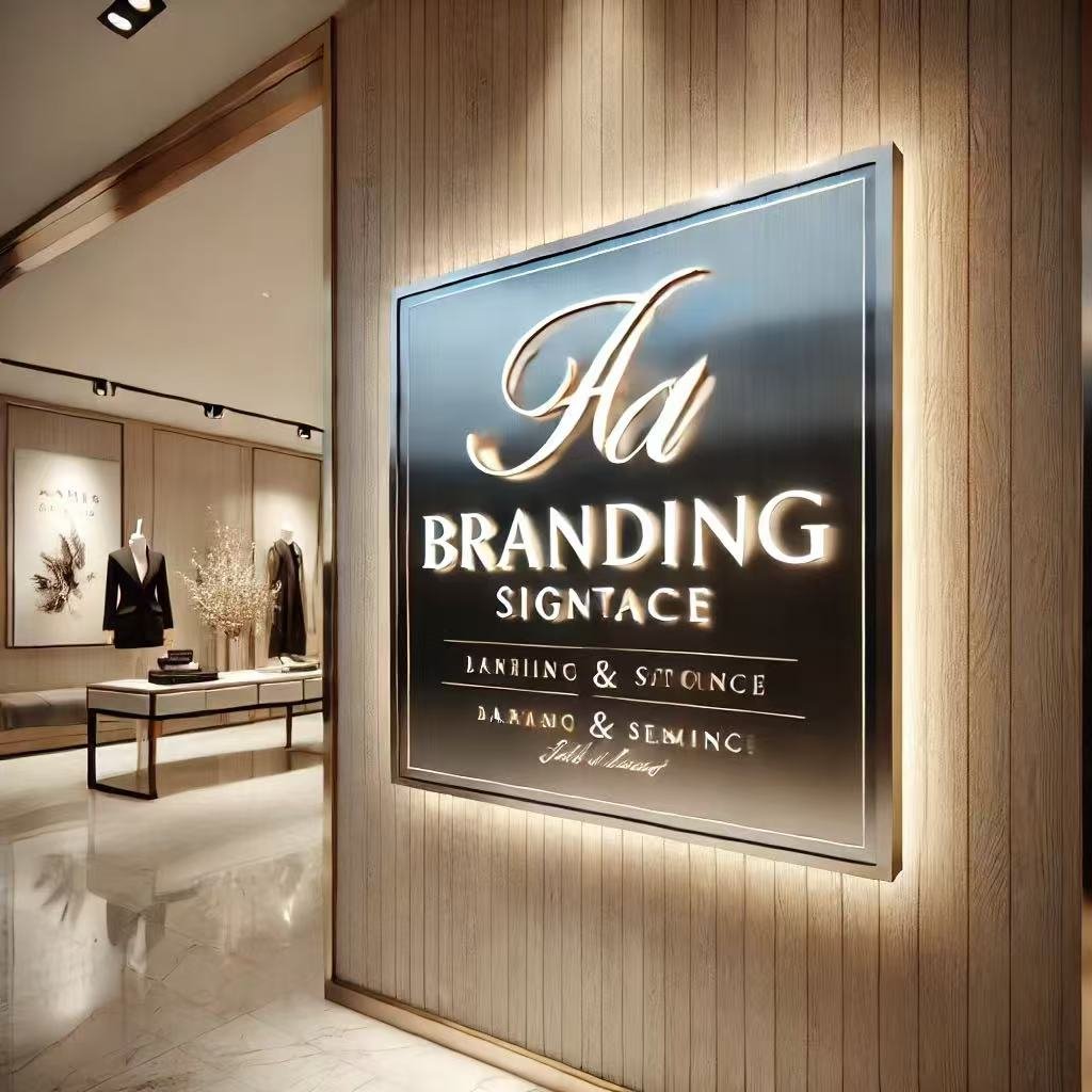 branding signage