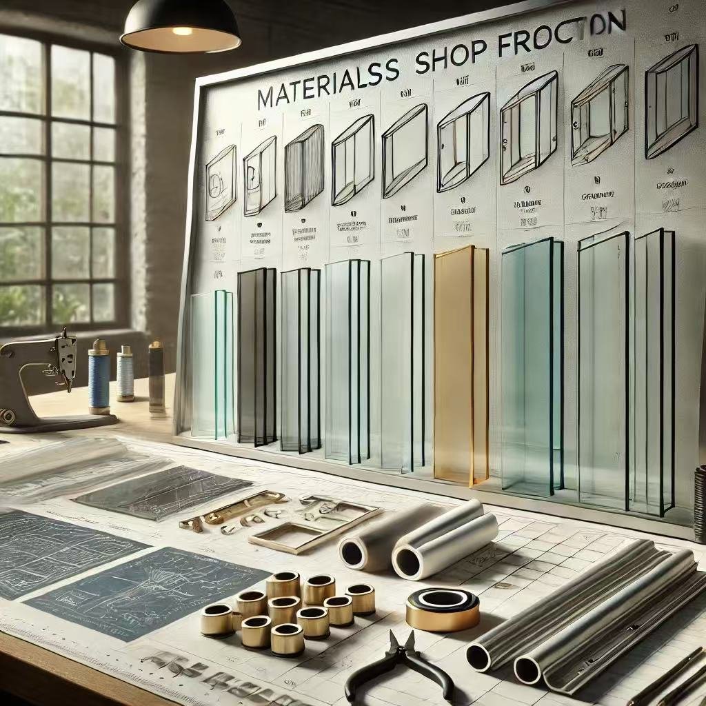 choose the right materials for the shop front 2