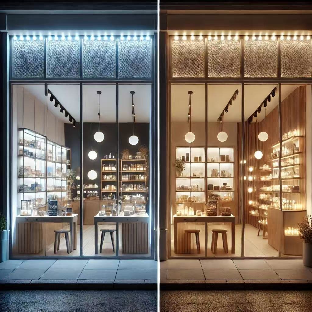 lighting in shop fronts 2