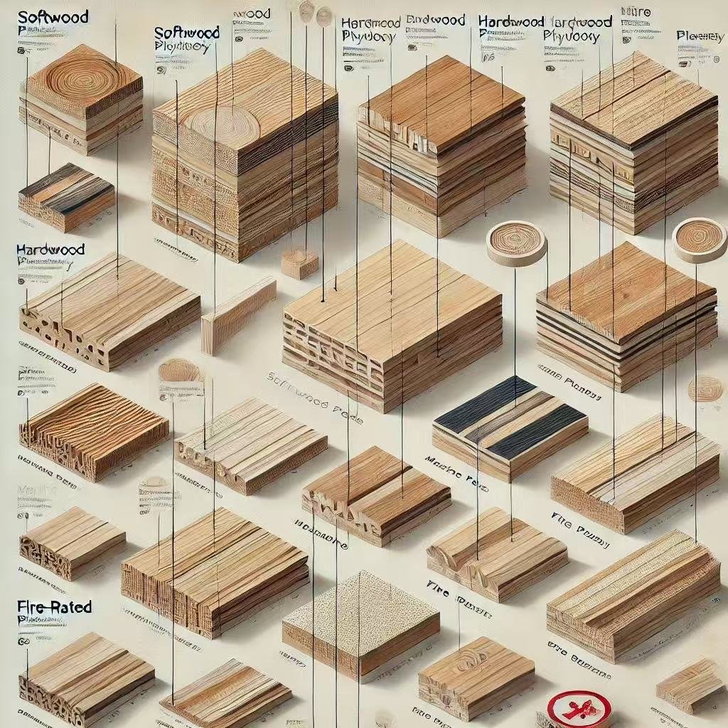 plywood types and grades