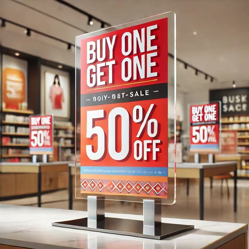 point of sale (pos) signage