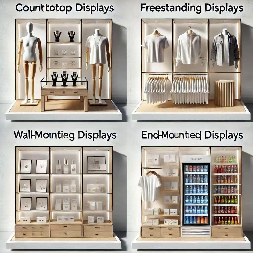 retail display types