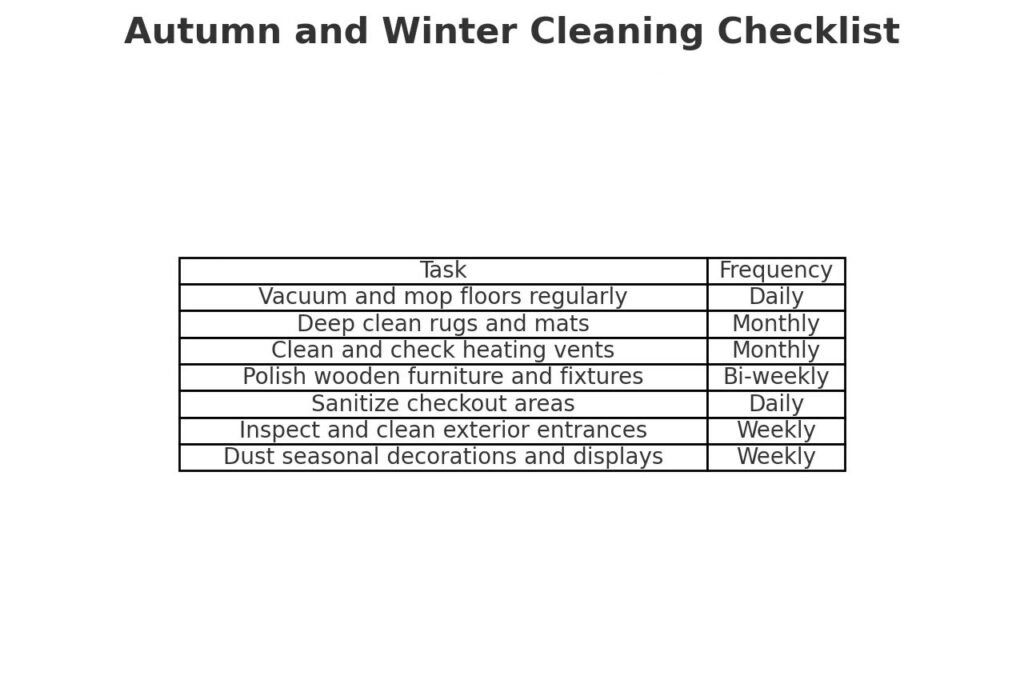 seasonal cleaning checklist