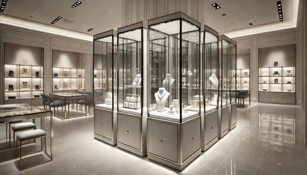 china cabinets in retail spaces