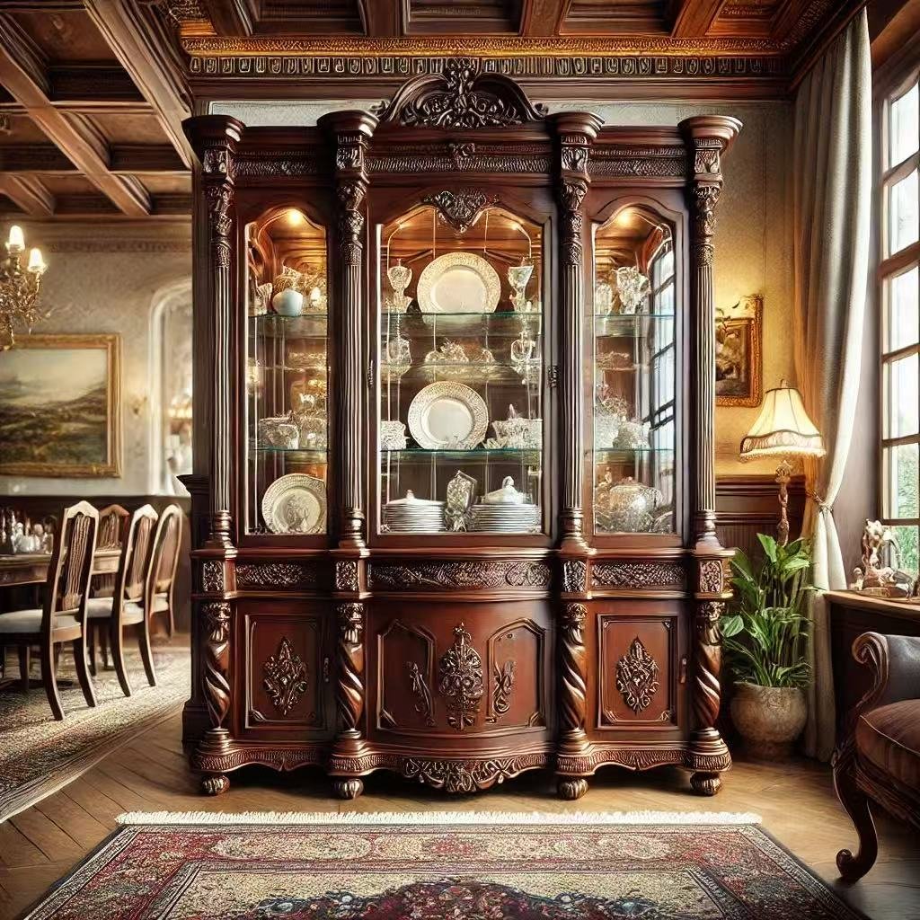 classic china cabinets in traditional settings