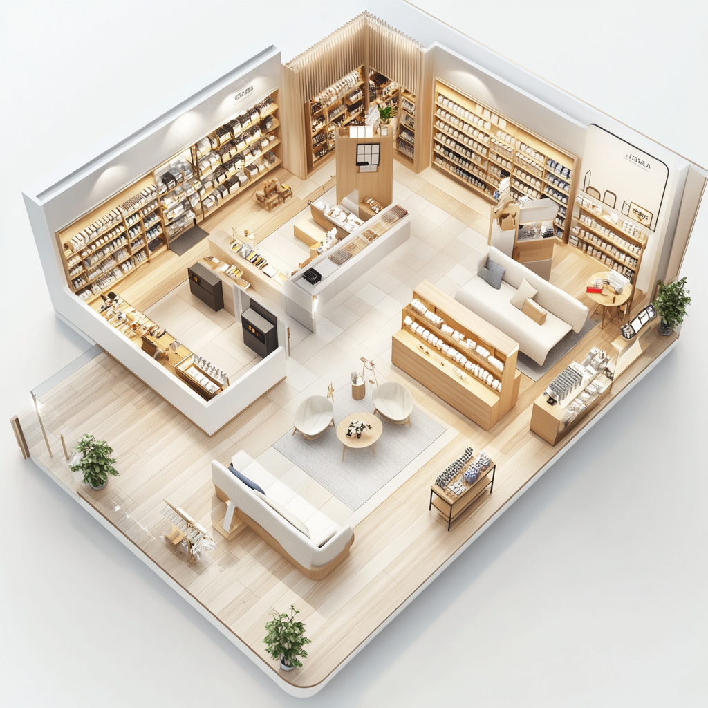 store layouts and floor plans