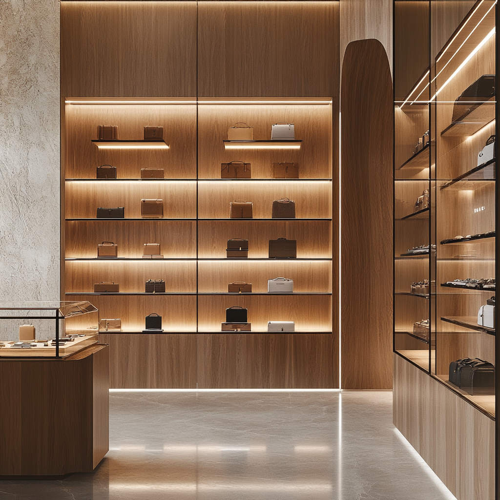 creating an attractive store layout with display racks (2)