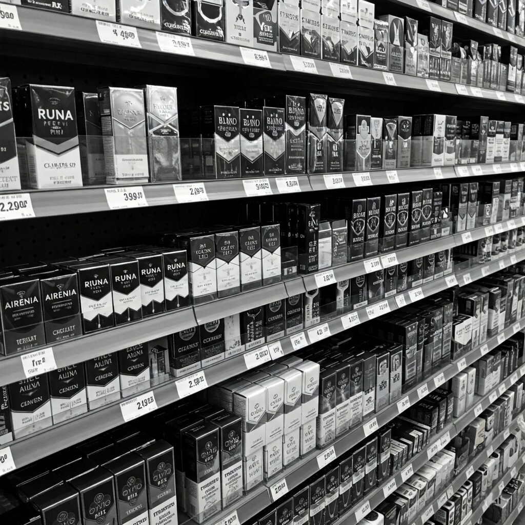 best practices for organizing cigarette display racks