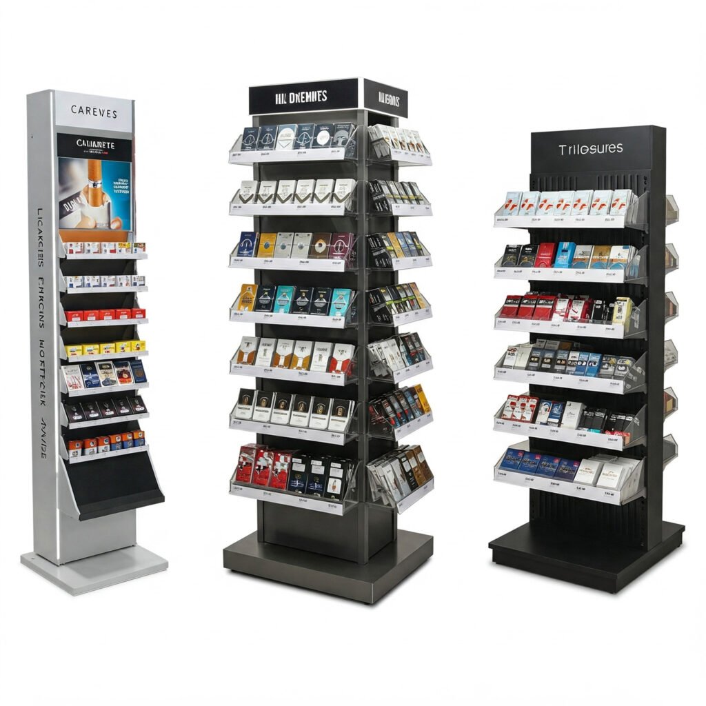 types of innovative cigarette display racks (2)
