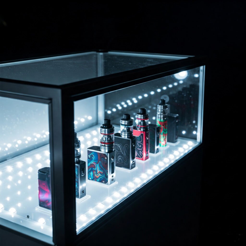 utilizing lighting to enhance displays (1)